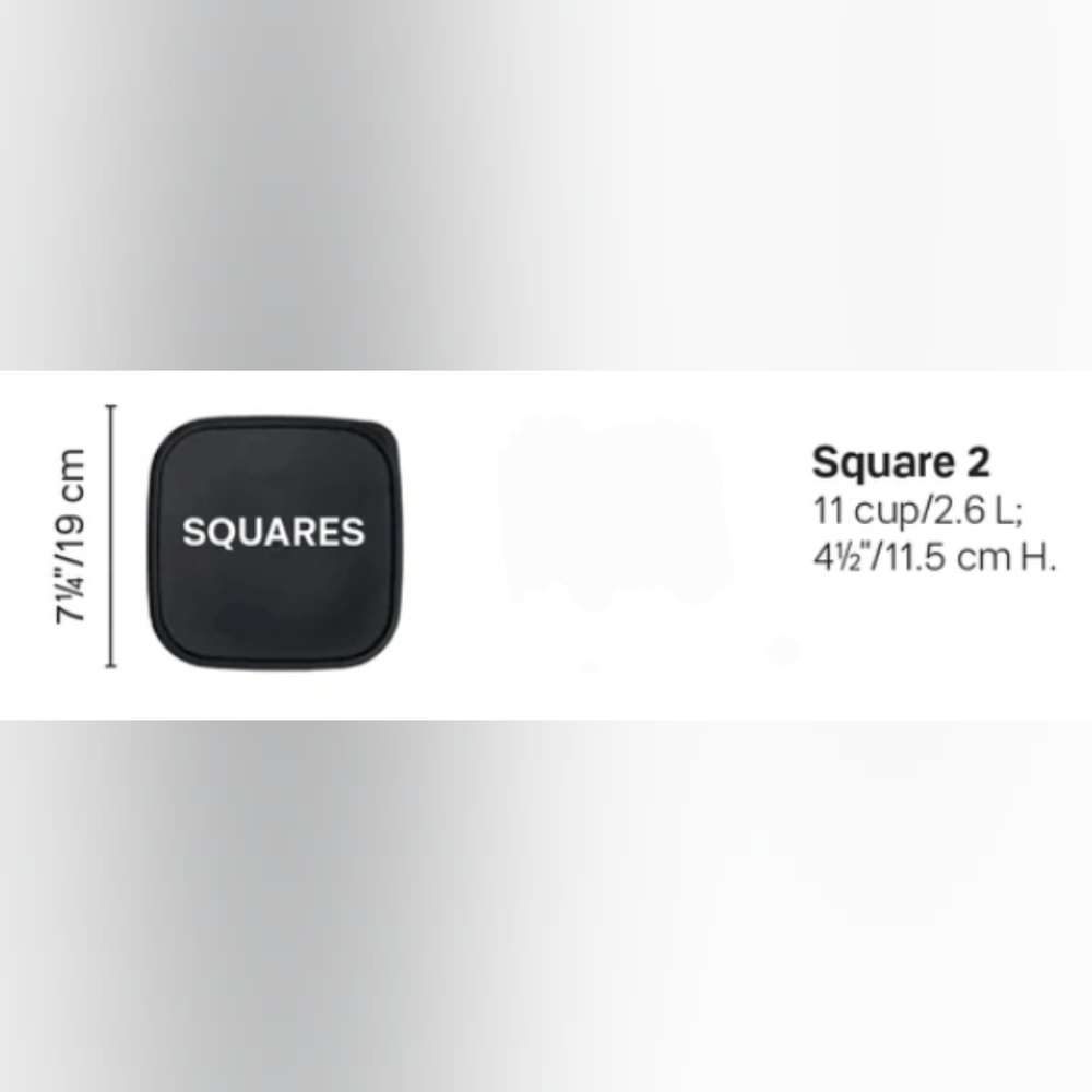 Tupperware Modular Mates Square 2 NEW - Picture 5 of 5
